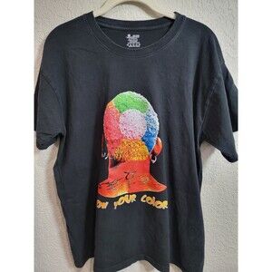 NBA Vintage Dennis Rodman show your colors Black Men Medium